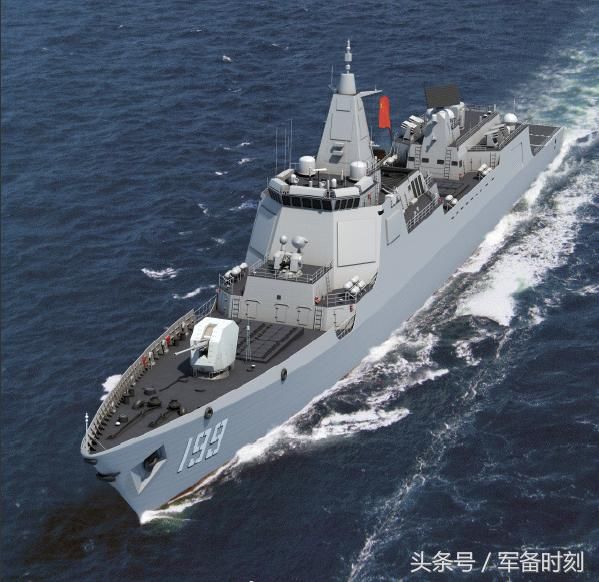 052E型导弹驱逐舰即将下水,标配直20反潜机,或