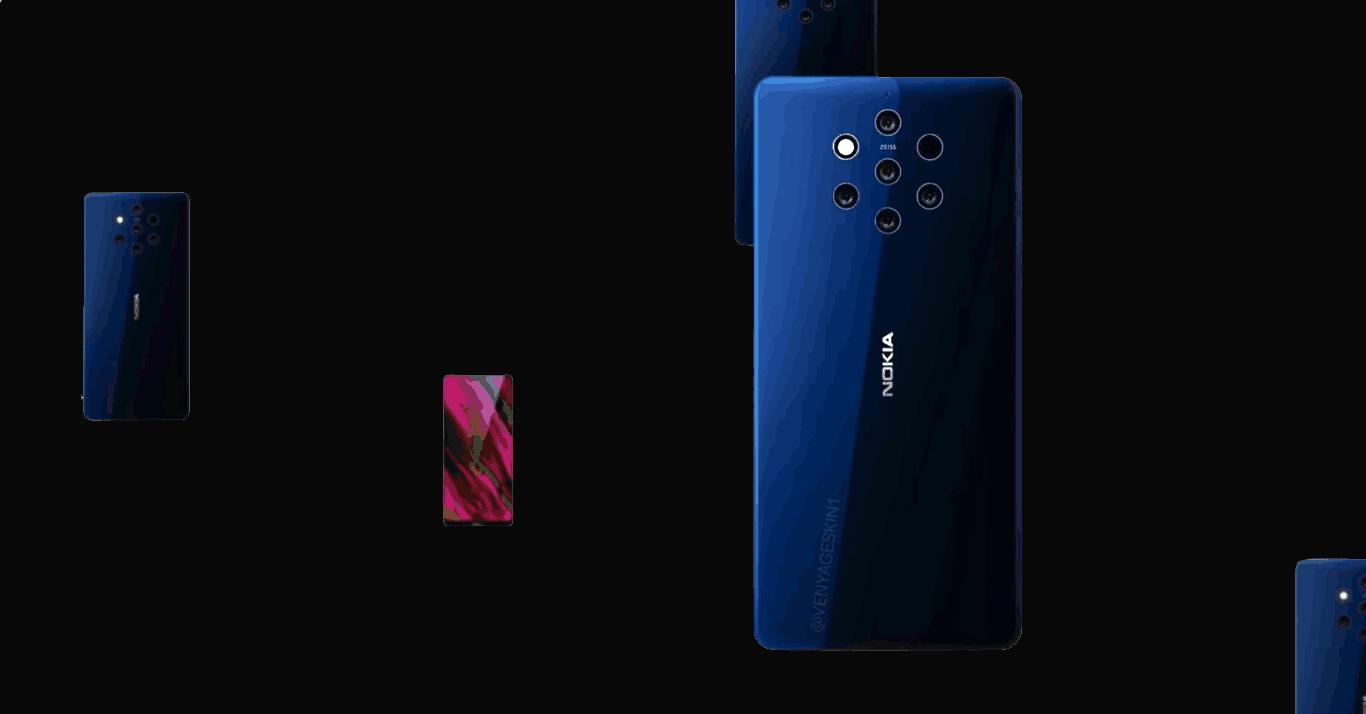 诺基亚太任性, 旗舰机+前后6摄像头+高通骁龙