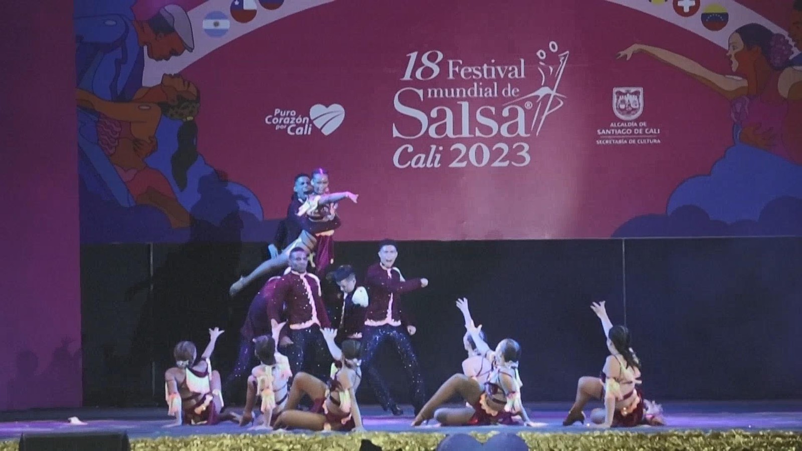 哥伦比亚举办第18届国际萨尔萨舞节