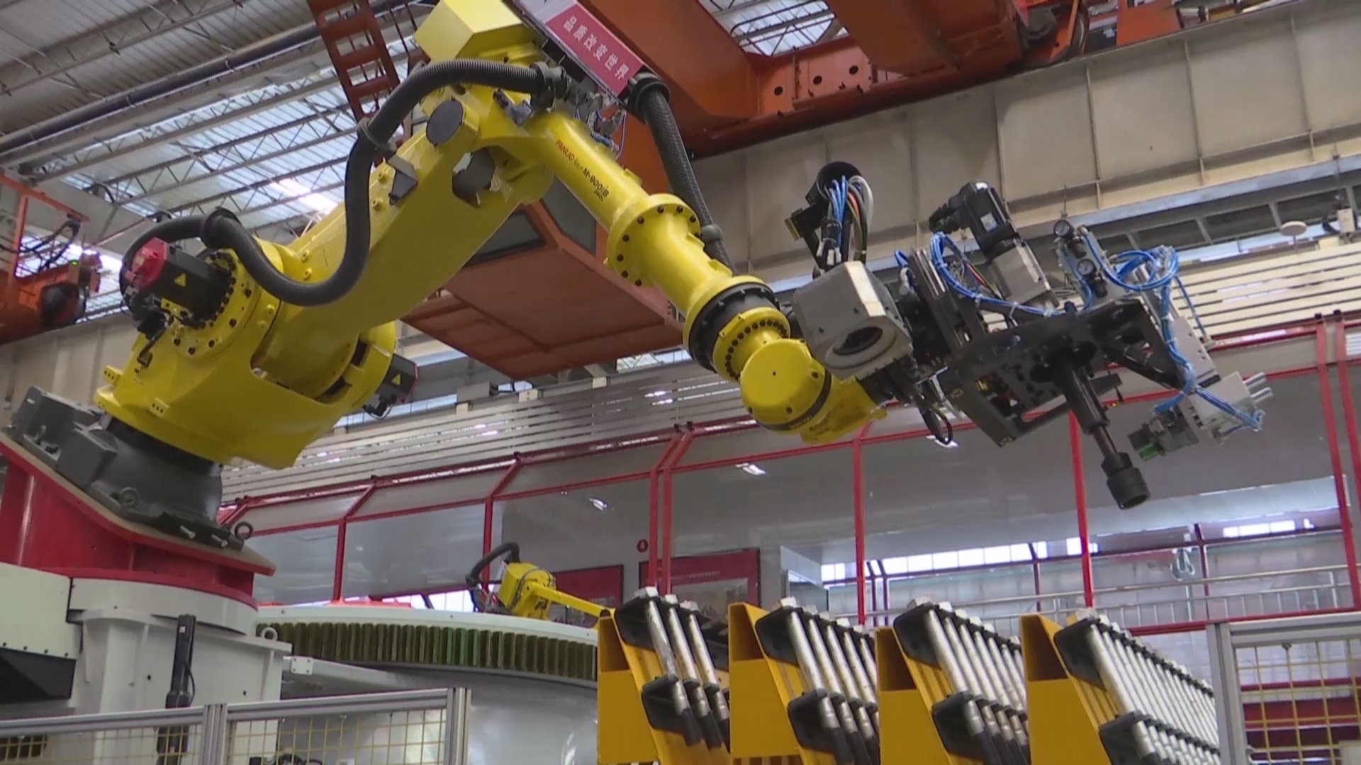 揭秘!5G智能生产线上的机器人