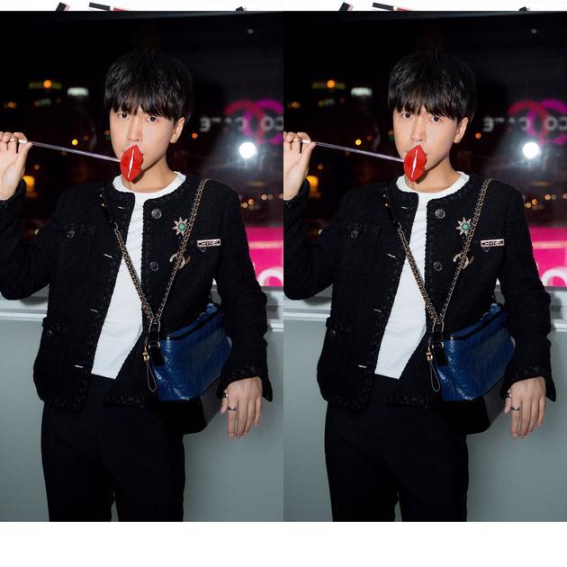 韩火火助阵香奈儿coco café 简约搭配诠释休闲帅气风