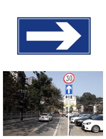 现在的城市道路大多数都是双向路,就是一条路段,可以双向行驶,你自谮