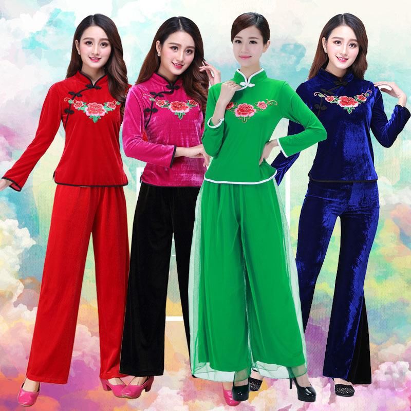 2018年新广场舞服装套装,让广场舞爱好者更加