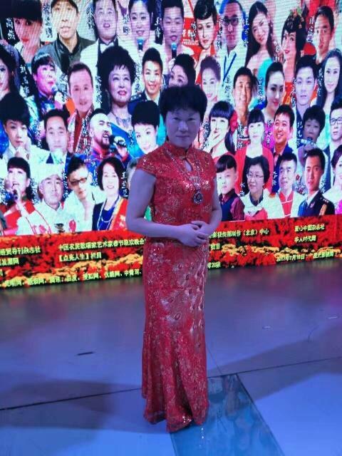 纪凡芳:肩挑千斤重担,终于登上2017大众春晚