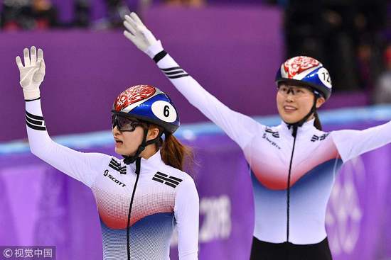 短道女子1000米荷兰猛女夺冠 韩国摔倒无缘冠军