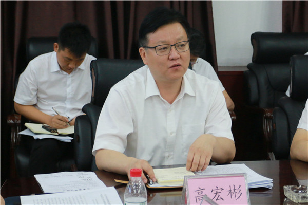 市领导杨维,吕凤军,蒲信子,马国华