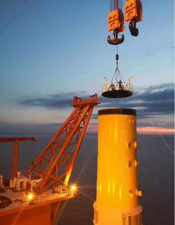 国内首个以EPC总承包方式建设的海上风电项