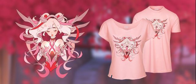 守望先锋上线粉红天使皮肤 皮肤收入捐献乳腺