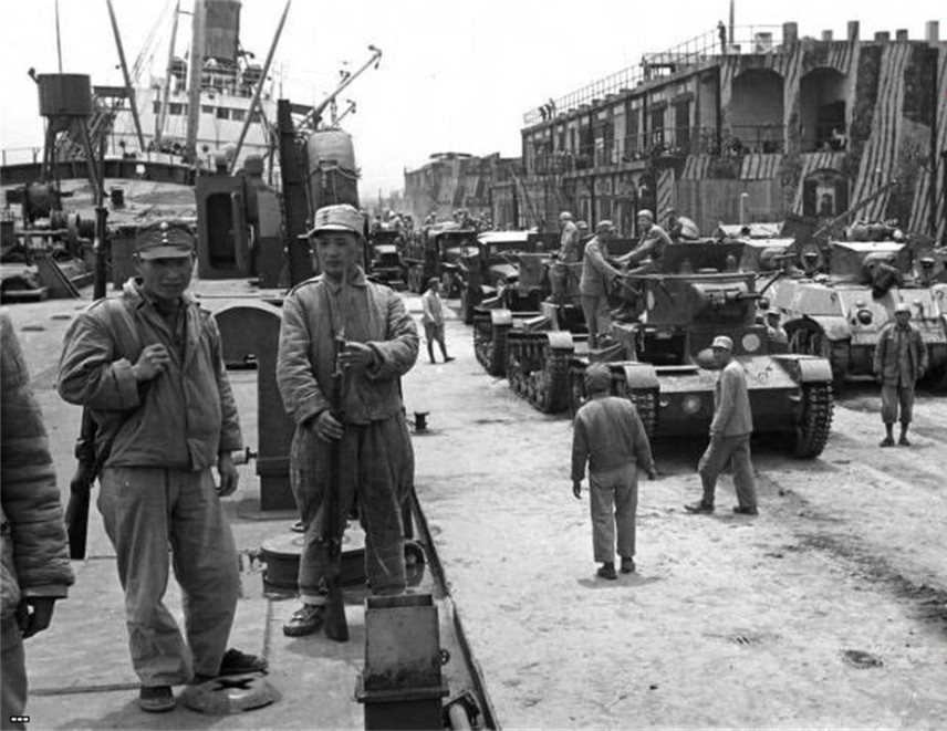 1949年逃往台湾的国民党坦克部队