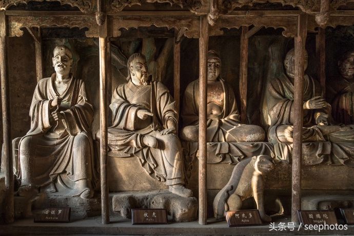 实拍平遥双林寺,千年古佛,千座彩塑,被称为东方