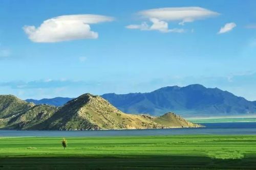 春日的伊雷木湖清新美丽 春日的伊雷木湖清新美丽