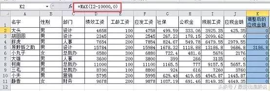 你到手的工资会增加多少?excel计算税改后,可