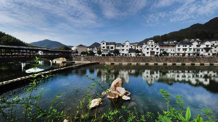 美丽乡村·浙江下姜村:一抹青山一折溪 江南邂逅“绿富美” 美丽乡村·浙江下姜村:一抹青山一折溪 江南邂逅“绿富美”