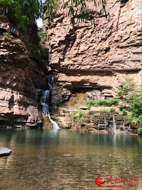 蒼溪水湍天然氧吧 夏季暢遊林州太行山大峽谷