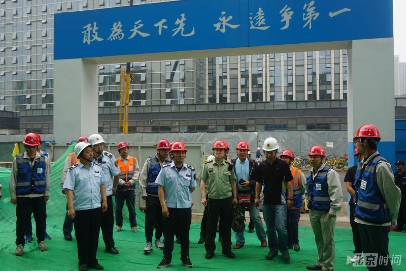 大兴消防联合多部门开展施工现场安全大检查
