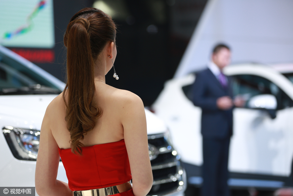 不知道“车模经济”会对本次车展带来多大提振效应？