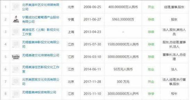 范冰冰公司财报曝光:年度纳税额仅有一位数!真