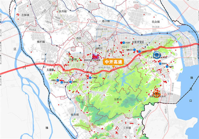 最新!一直走向不明的中开高速曝光了!中山这些