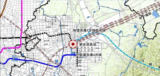 合肥肥东发展规划最新高清图,想要了解东部新