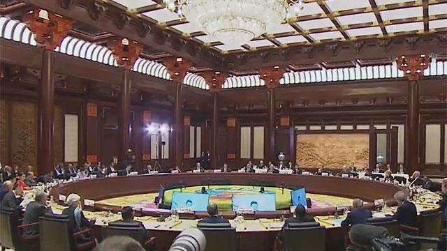 群贤毕至 雁栖湖共商“一带一路”大计 群贤毕至 雁栖湖共商“一带一路”大计