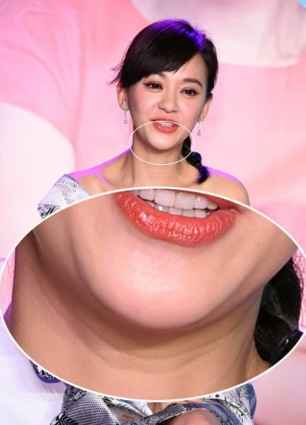 刘亦菲杨幂赵丽颖,究竟什么脸型容易出现双下