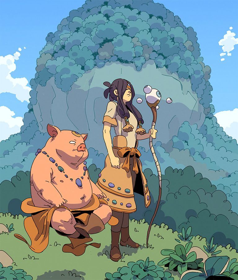 外国人模仿宫崎骏画风,这样的作品像吗?