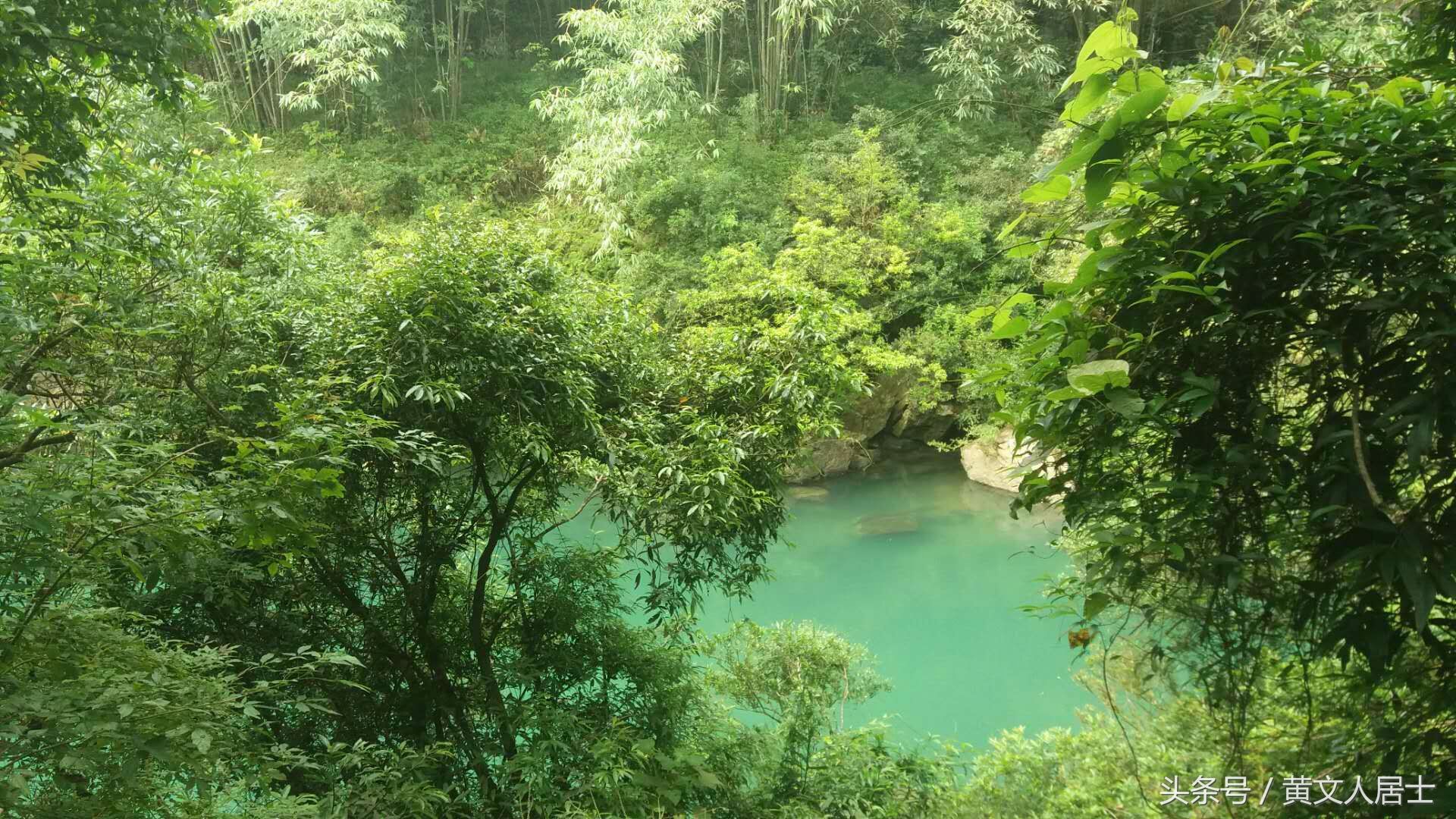 这里曾被巜西游记》剧组选中,蜘蛛精洗澡的重