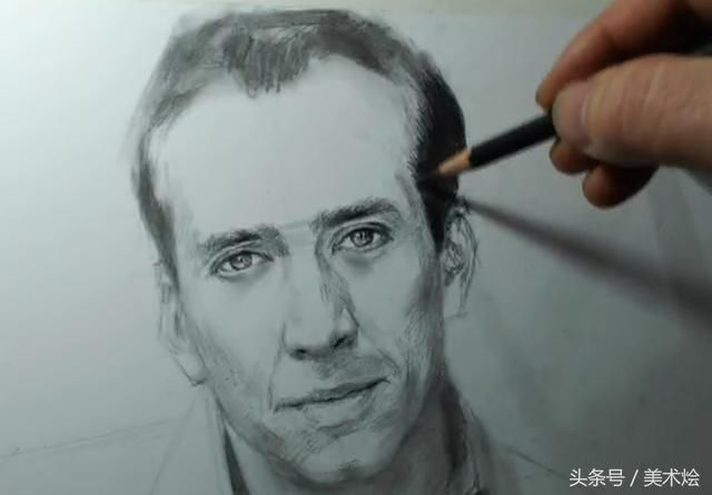 素描人像基础教程:这个外国人叫什么?与原图像