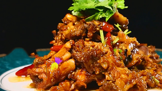 夏季必备下酒菜美食之孜然鸡架