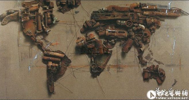 抖音上获赞百万的画家冷军,到底是何许人也?竟