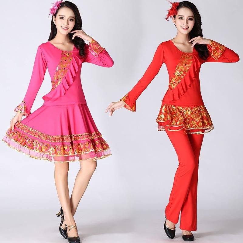 2018年新广场舞服装套装,让广场舞爱好者更加