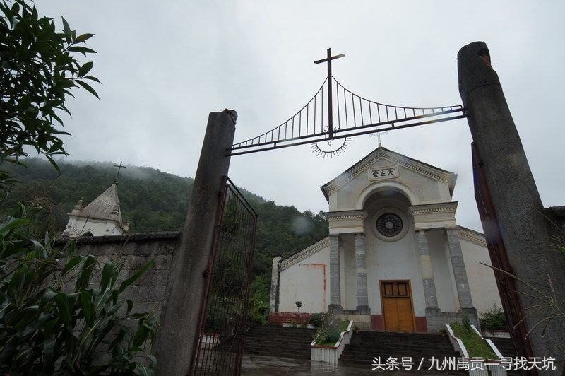 清代古教堂,湖北宜昌长阳县大堰乡石磙淌村天