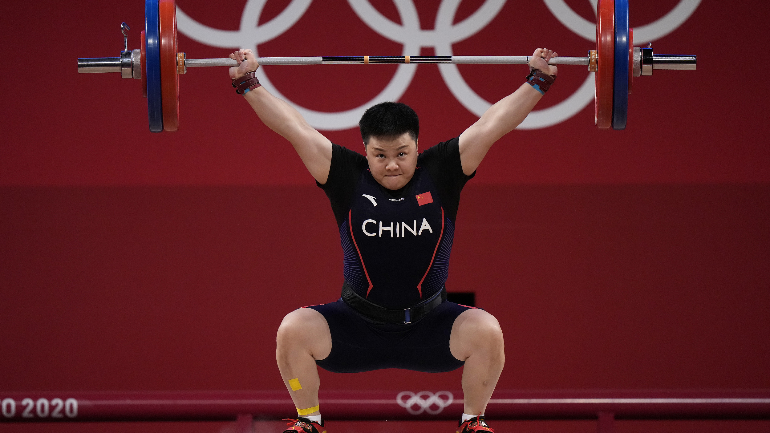 中国选手汪周雨获得东京奥运会女子举重87公斤级冠军 中国选手汪周雨获得东京奥运会女子举重87公斤级冠军