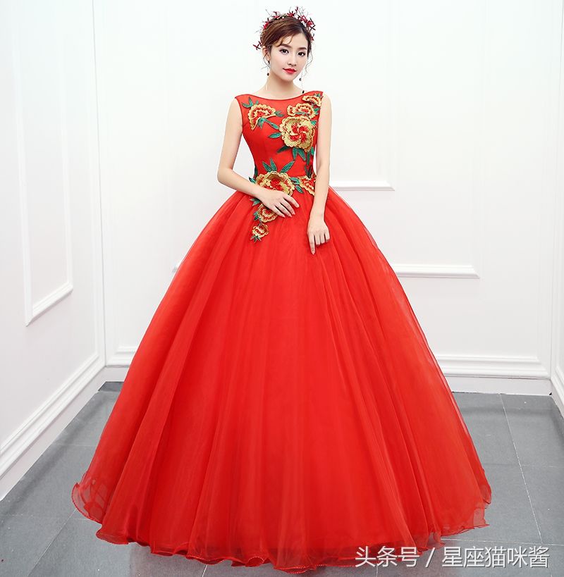 12星座最适合穿哪款公主蓬蓬裙?天蝎座的最华