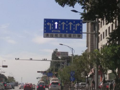 烟草岗,交警支队岗新增可变车道