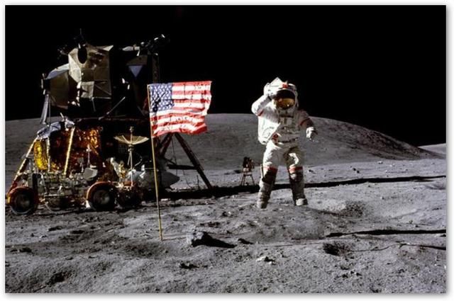 中国玉兔月球留下脚印,美国当年登月是真是假