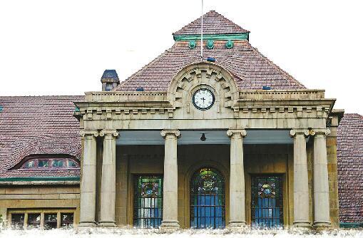 济南火车站老建筑 首席记者王锋 摄