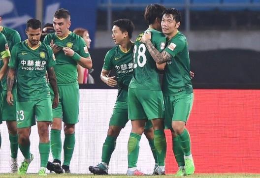 北京国安3:1轻取江苏苏宁 张稀哲打入禁赛期后