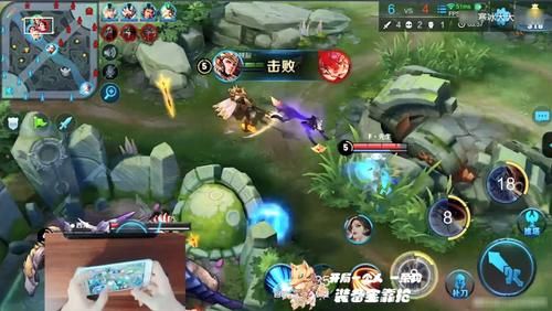 王者荣耀:三指操作最具代表性的四大主播!张大