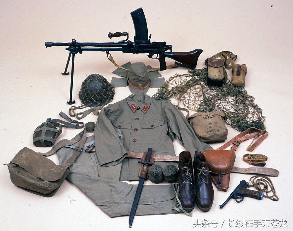 歪把子与捷克式 混合体 日军二战 九六式轻机枪