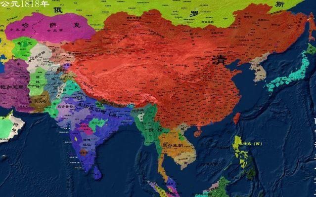 中国历史上9个大一统的帝国疆域, 看到第7个想