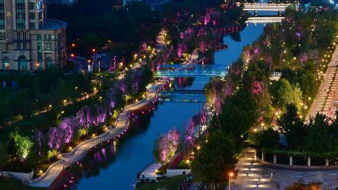 北京亮马河改造两处跨河桥，未来东三环至朝阳公园将能通船