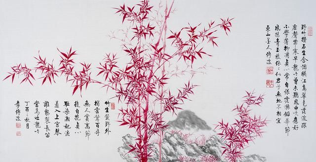 當代擅長畫竹子的畫家李傳波(內附國畫竹子作品)