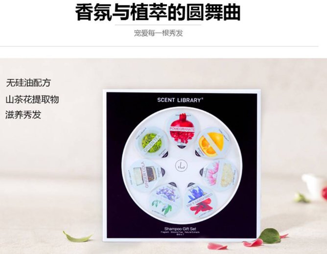 时尚香味!气味图书馆 Scent Library 洗发露系列