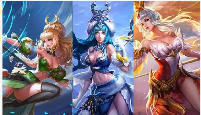 王者荣耀:原画必须要修改的五位女英雄,不然会