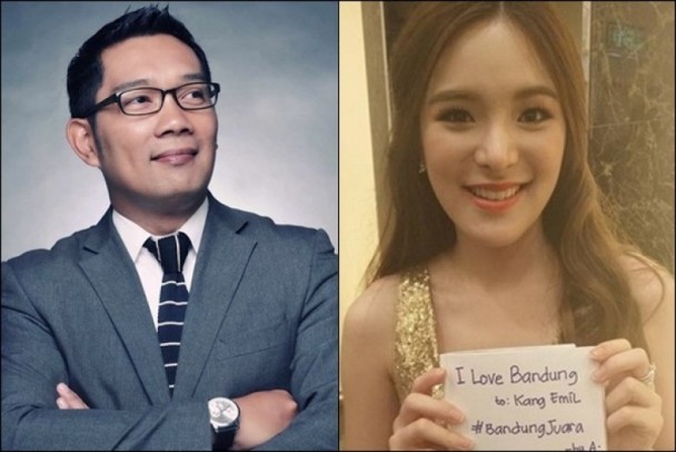 泰国女星示爱 万隆市长：希望你不是男人