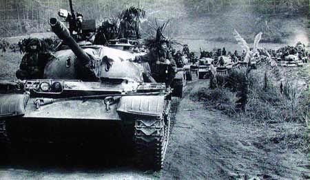 对越自卫反击战第一枪与中越战争最后一战,前