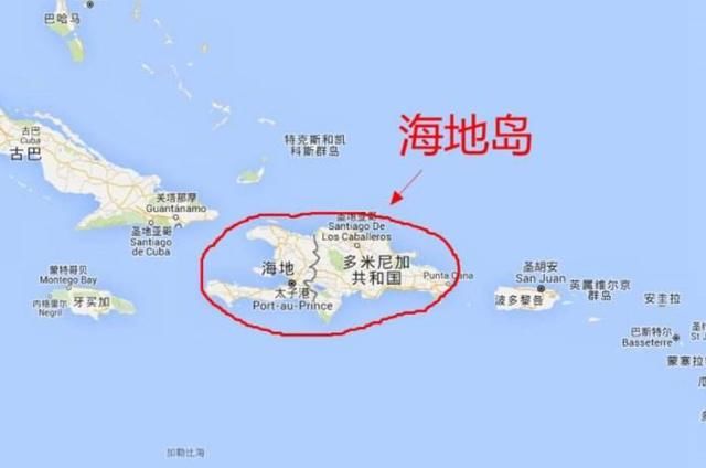一个小岛分成两个国家,一个全是黑人,一个以白人为主