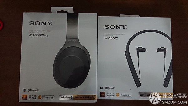 索尼耳机WH-1000XM2WI-1000X开箱简评