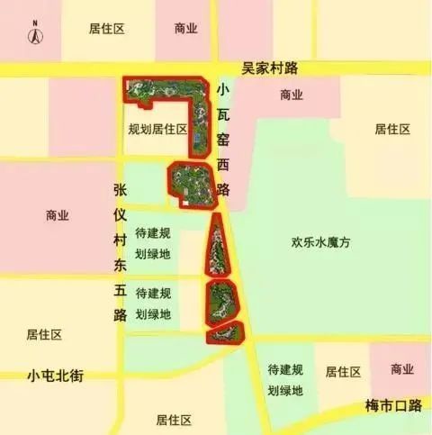 北京丰台公园平面图图片